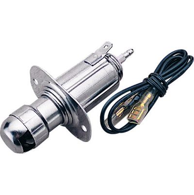 STAINLESS STEEL CIGARETTE LIGHTER & CHART LIGHT