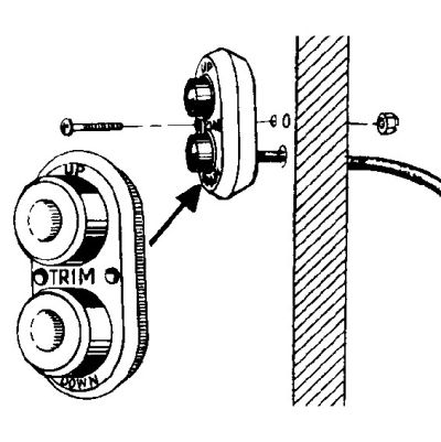 TRANSOM MOUNTED TILT SWITCH